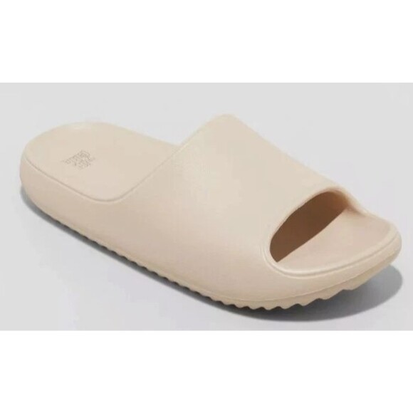 Wild Fable Robbie Slide Sandals Womens 11 Tan Comfort Casual Indoor Outdoor - Picture 1 of 4